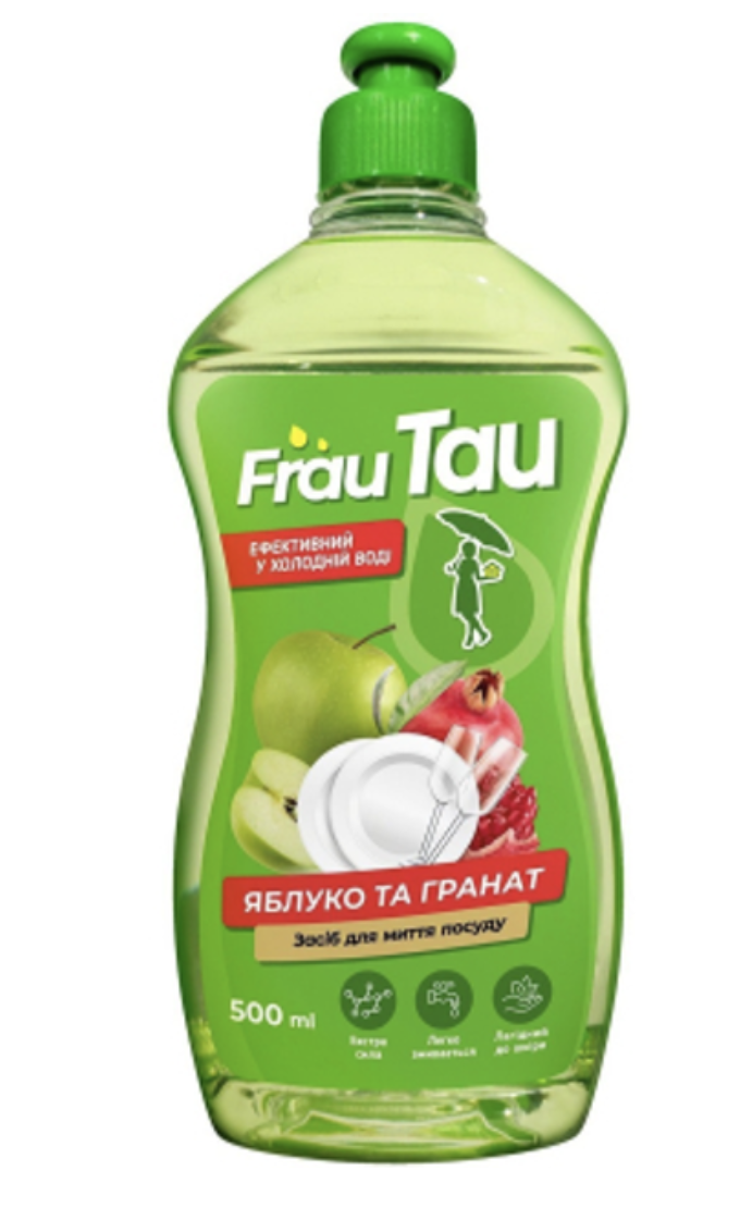 Засіб для миття посуду Frau Tau Яблуко та гранат 500мл